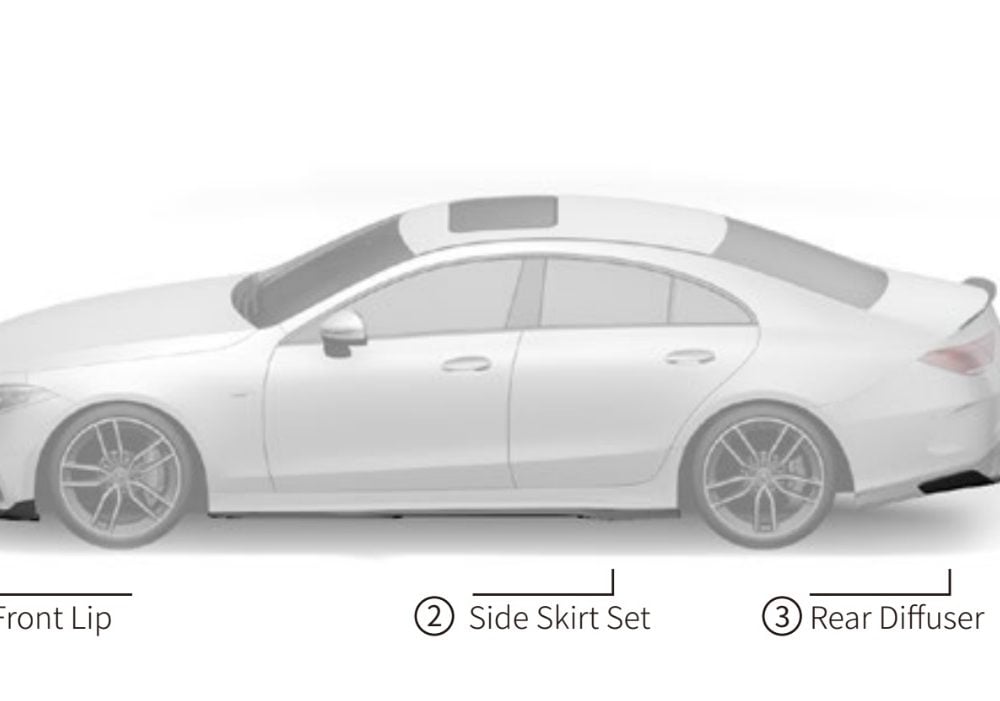 ZACOE Carbon Fiber Body Kit for C257 Mercedes-AMG CLS53
