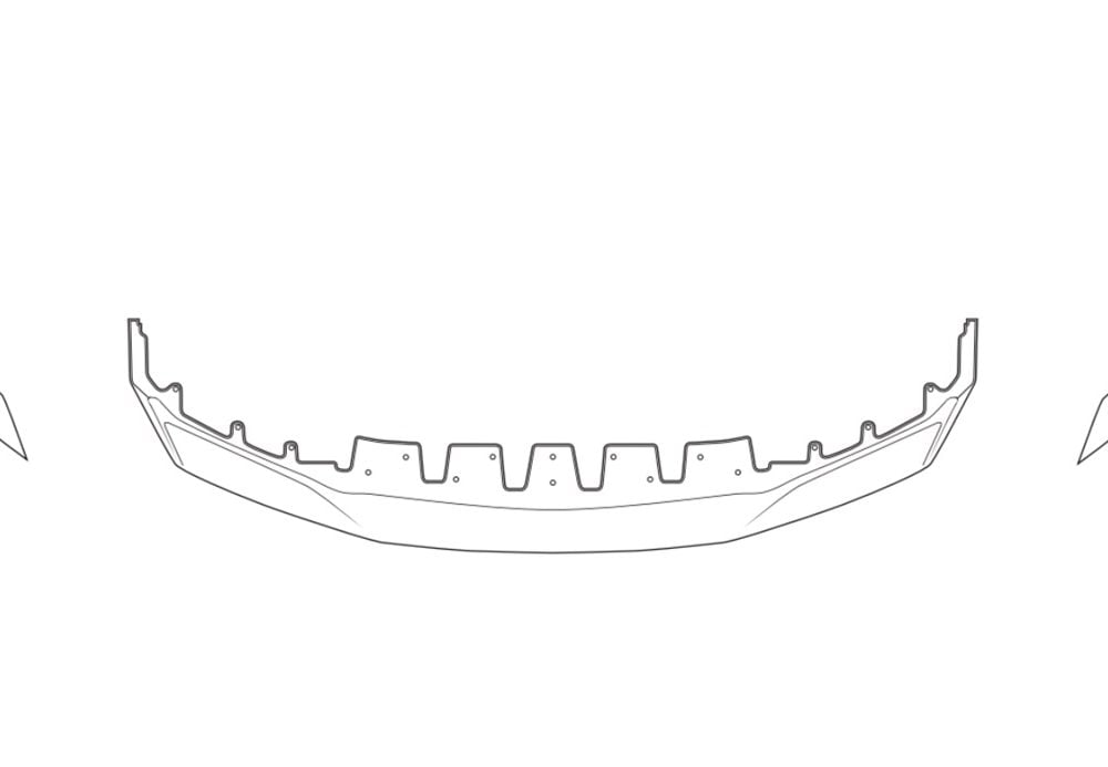 ZACOE Carbon Fiber Front Lip Set for F92 / F93 BMW M8