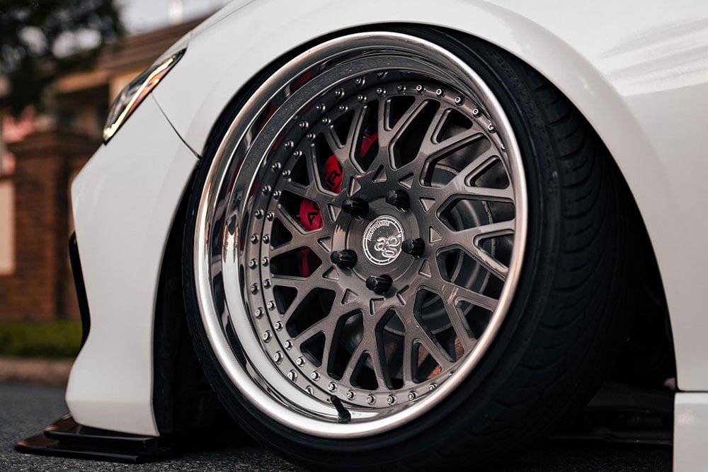 Avant Garde Custom Forged Series F142 Three-Piece Wheel