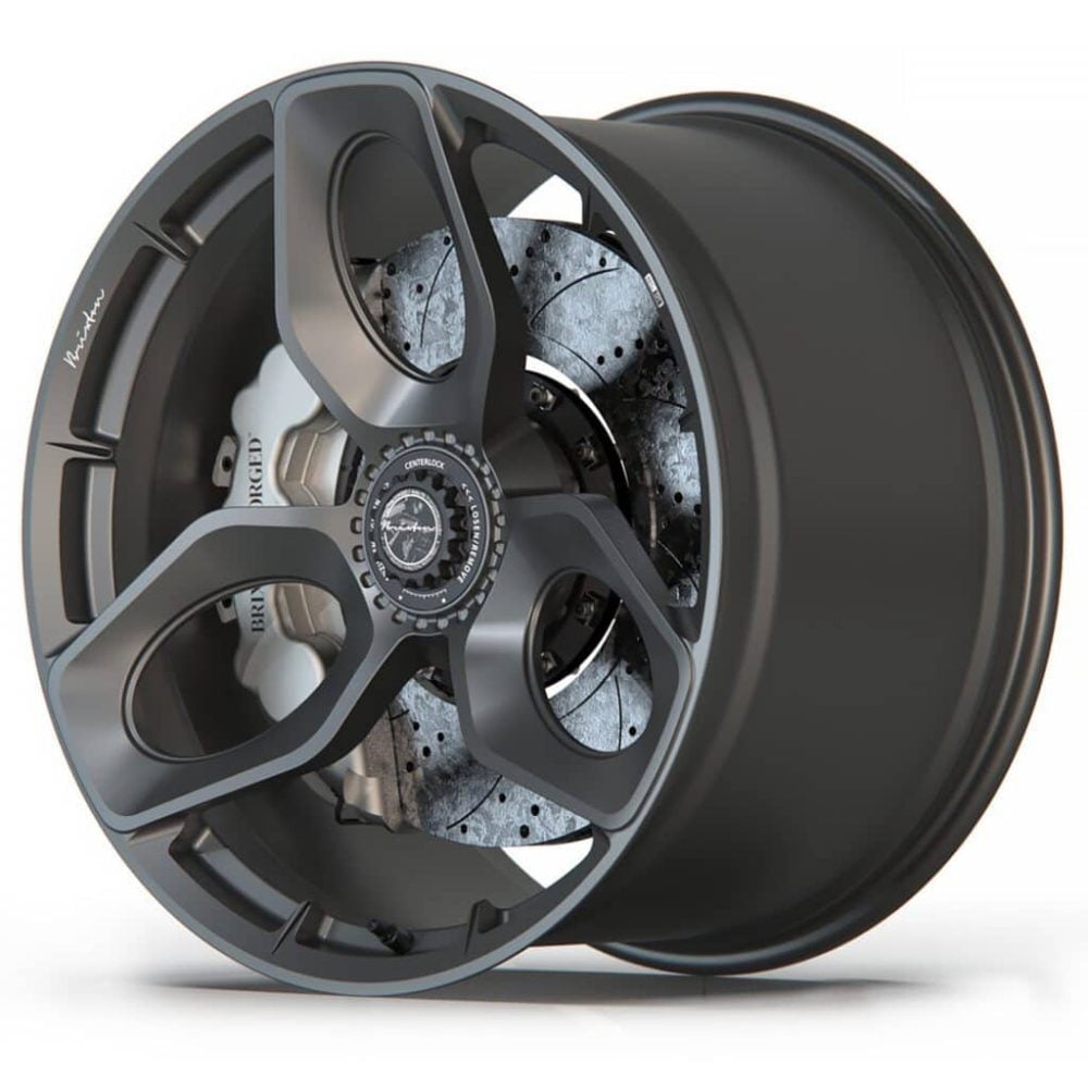 Brixton Forged NERO CORSA Series NC01 and NC01-R Monoblock Wheel