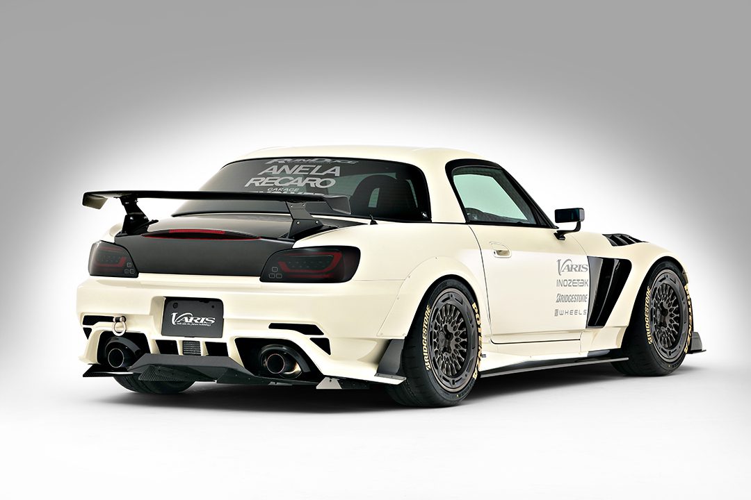 Varis Arising-II Semi Wide Carbon Rear Bumper Side Panels for AP1