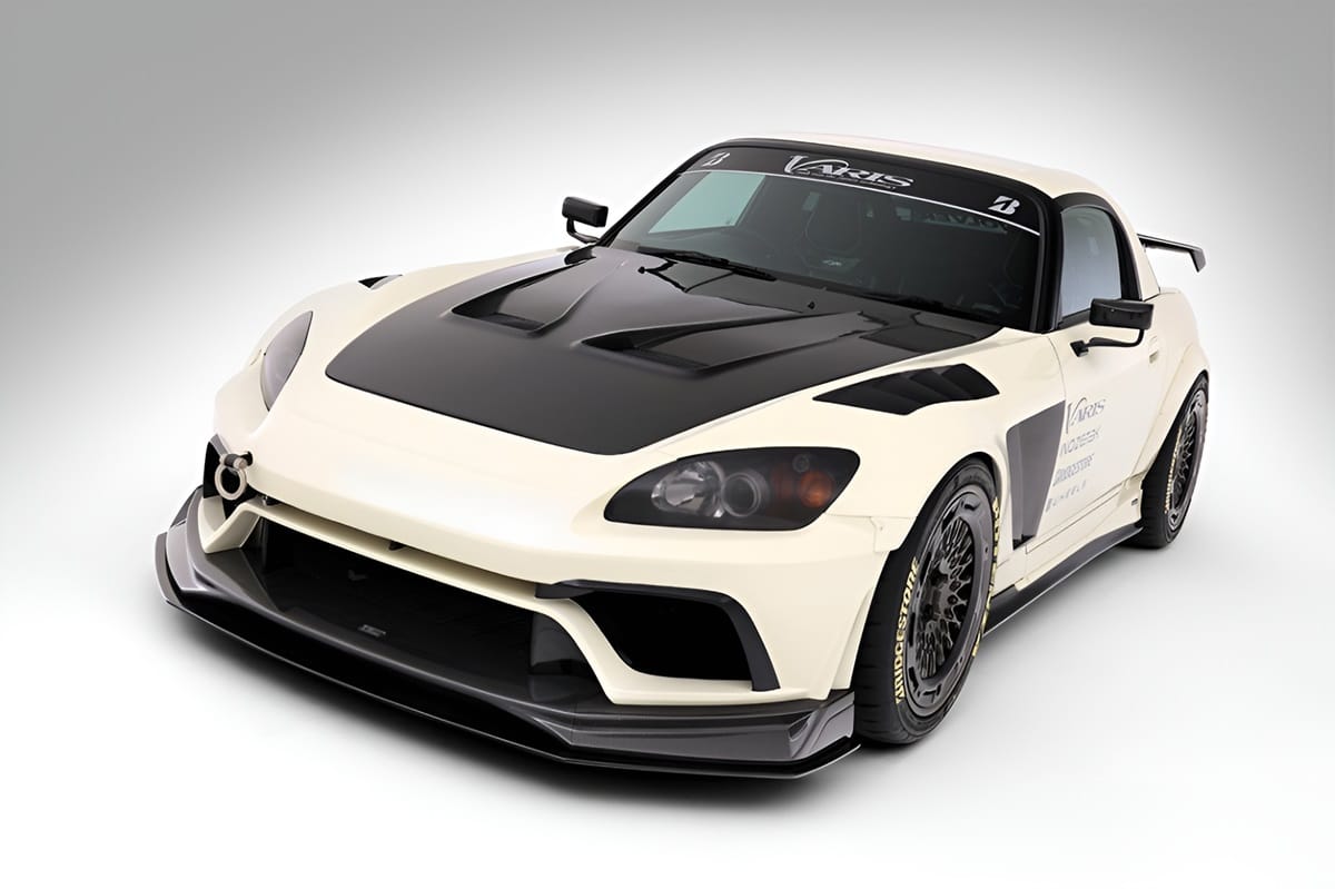 Varis Carbon+ Cooling Bonnet Ver.2 for AP1 & AP2 Honda S2000 [VBHO