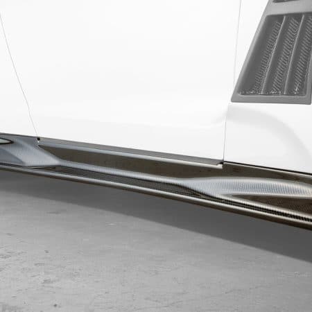 Top Secret V2 Side Diffusers for R35 Nissan GT-R
