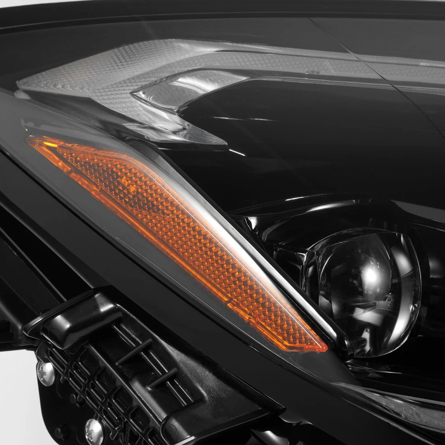 AlphaRex NOVA-Series LED Projector Headlights in Alpha Black for