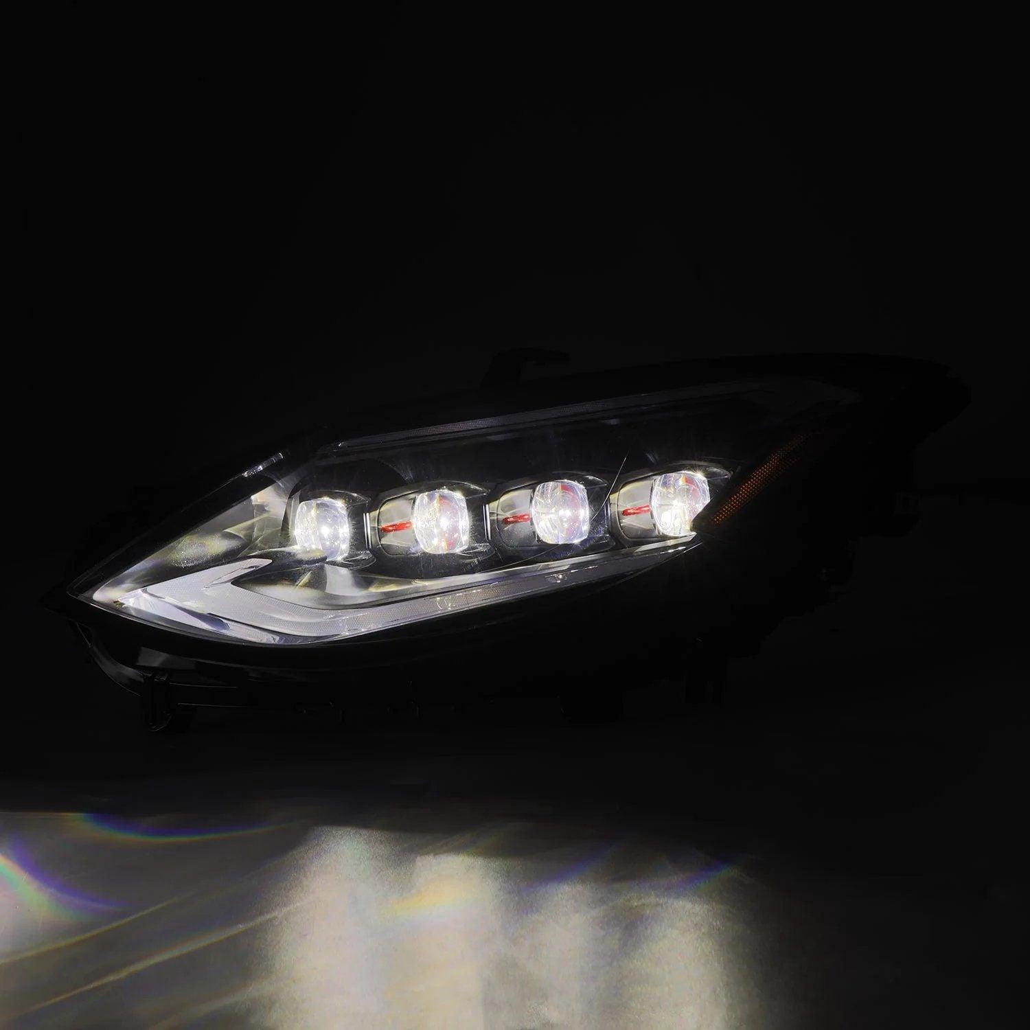 AlphaRex NOVA-Series LED Projector Headlights in Alpha Black for