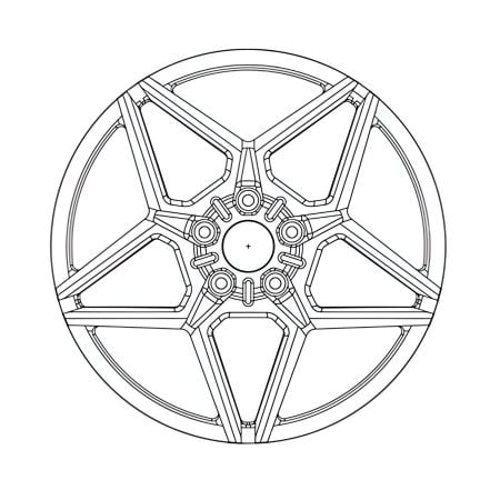Avant Garde Custom Forged Series F339 Duoblock Wheel