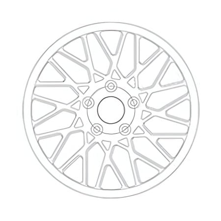 Avant Garde Custom Forged Series F342 Duoblock Wheel