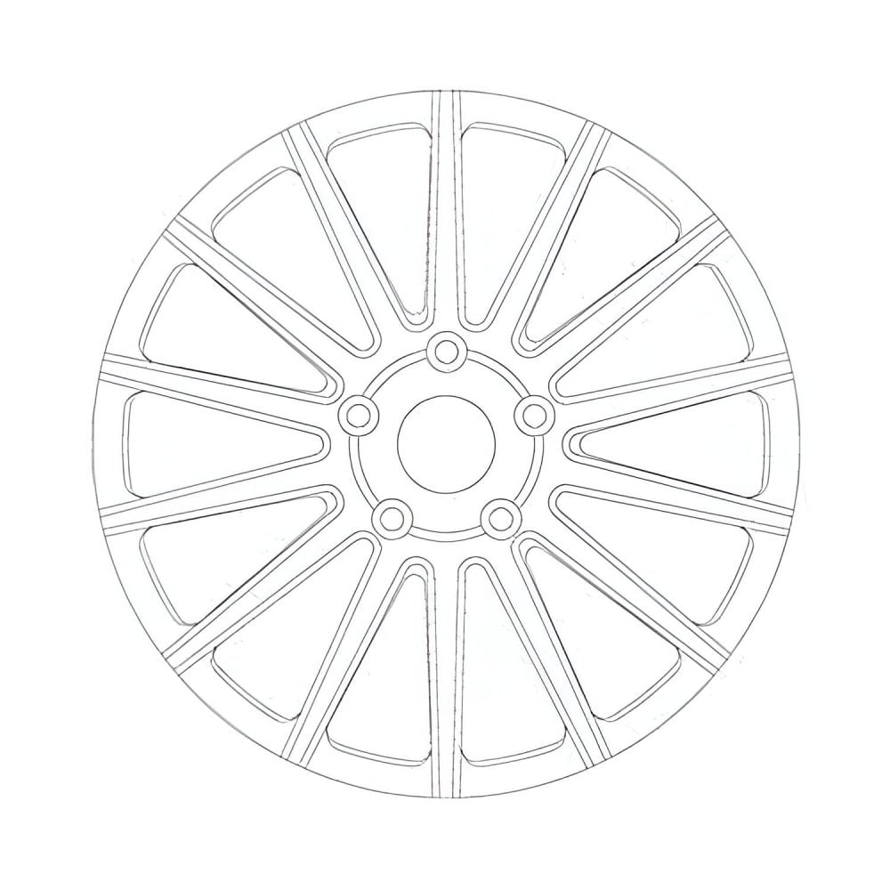 Avant Garde Custom Forged Series F350 Duoblock Wheel