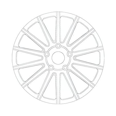 Avant Garde Custom Forged Series F350 Duoblock Wheel