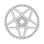 Avant Garde Custom Forged Series F439 Three-Piece Wheel