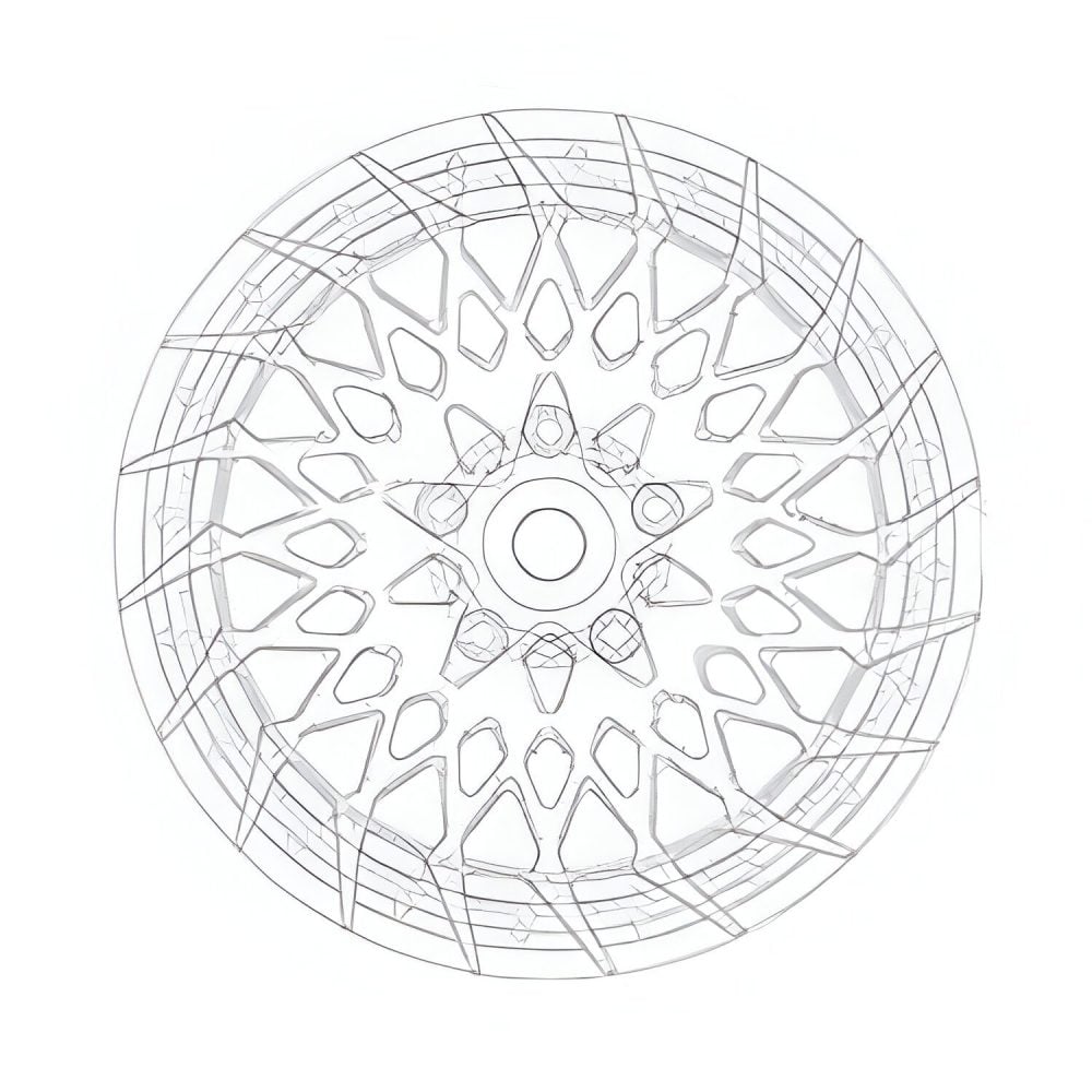Avant Garde Custom Forged Series F444 Three-Piece Wheel