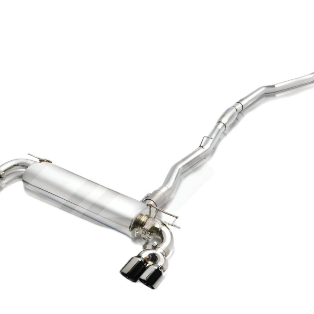 Fi EXHAUST Valvetronic Exhaust System for G3x BMW 530i [BN-G30L4-CBE+TIP-6389Q-S]