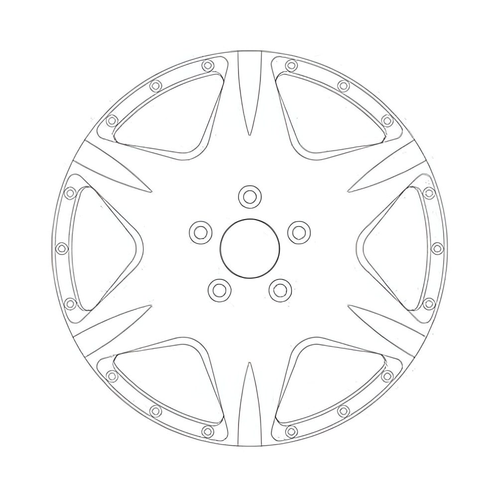 Avant Garde Custom Forged Series F560 Three-Piece Wheel