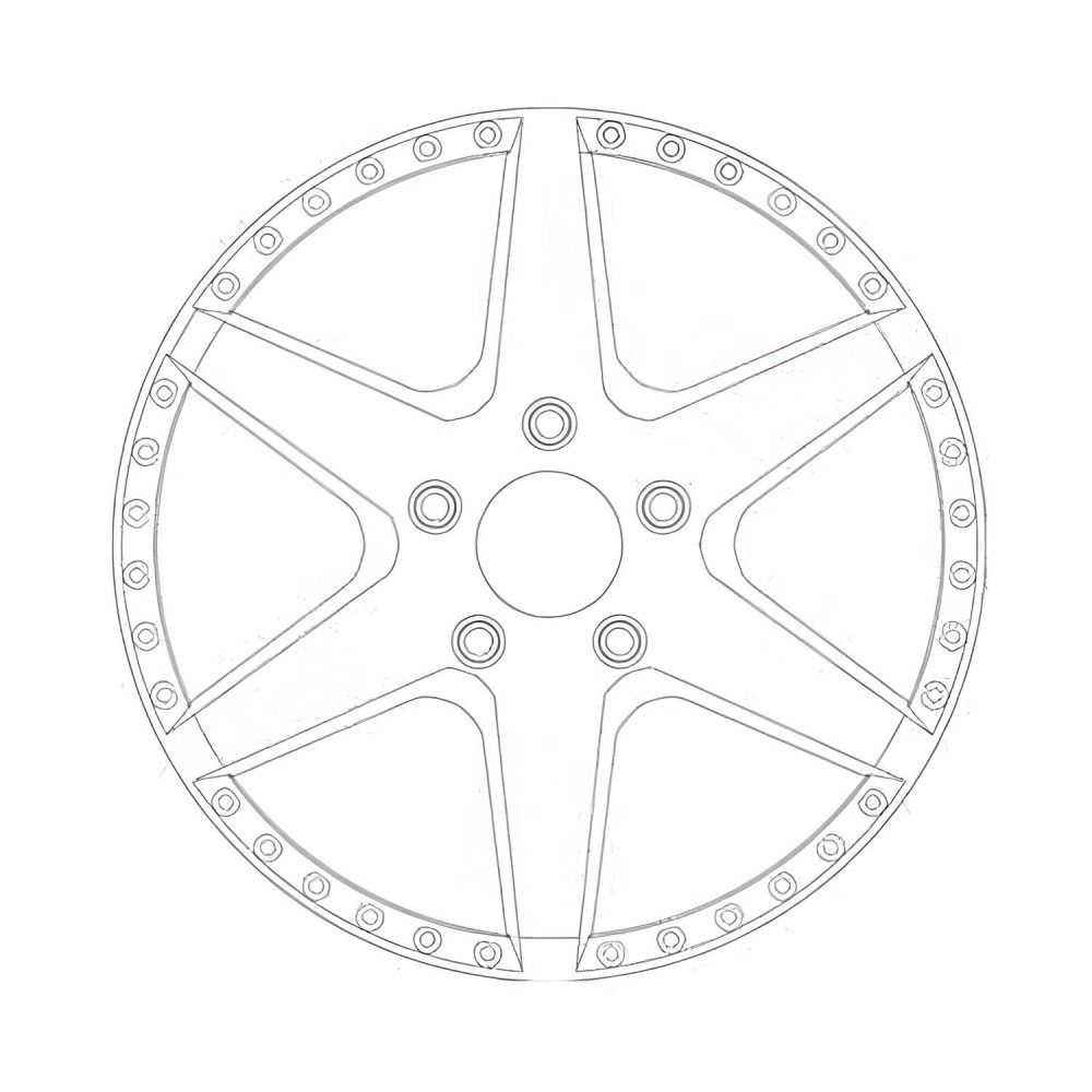 Avant Garde Custom Forged Series F561 Three-Piece Wheel