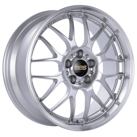 BBS Forged Line RS-GT Wheel (18×8 5-120 +35) in Diamond Silver with Diamond-Cut [RS944HDSPK]