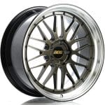BBS Forged Line LM Wheel (20x9 5-120 +15) in Selenite Bronze with Diamond Cut-Lip [LM225SNB-BKD]