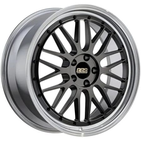 BBS Forged Line LM Wheel (20×8.5 5-114.3 +30) in Diamond Black & Diamond-Cut Lip [LM253DBPK]