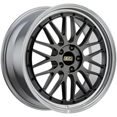 BBS Forged Line LM Wheel (19×10 5-114.3 +22) in Diamond Black & Diamond-Cut Lip [LM271DBPK]