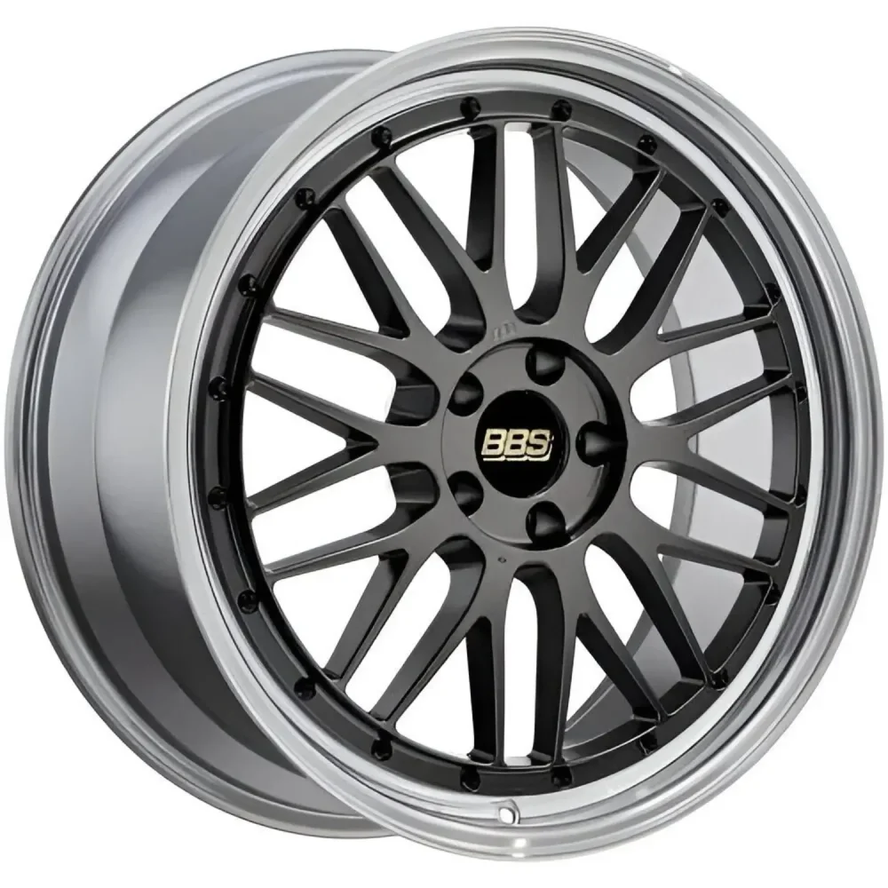 BBS Forged Line LM Wheel (20x9 5-114.3 +40) in Diamond Black & Diamond-Cut Lip [LM289DBPK]