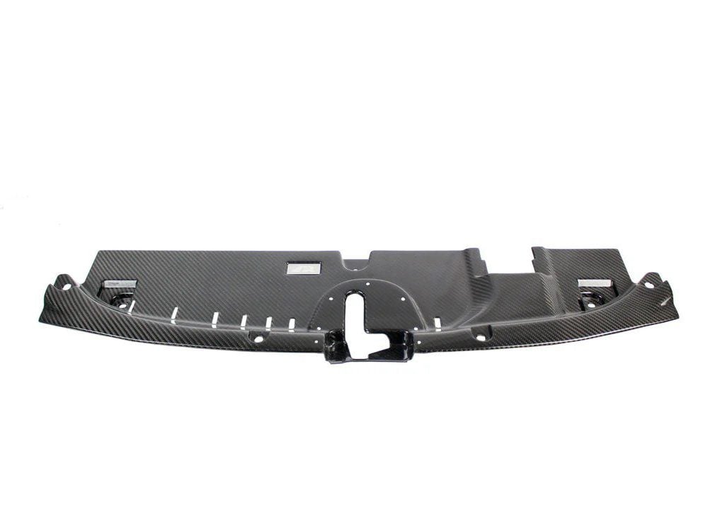APR Performance Carbon Radiator Cooling Shroud for GZEA14 Toyota GR Corolla [CF-522861] - Front View of Shroud