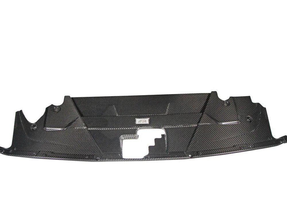 APR Performance Carbon Radiator Cooling Shroud for S650 Ford Mustang EcoBoost / GT / Dark Horse [CF-202402] - Top View of Shroud