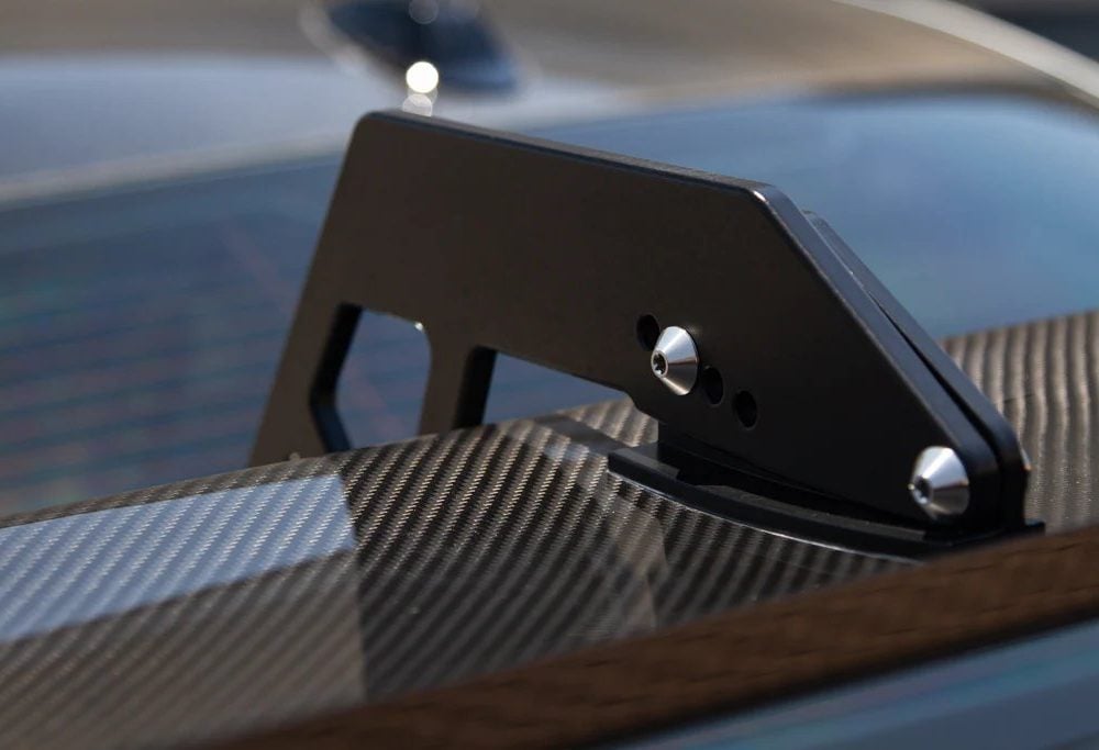 APR Performance Carbon GTC-250 Adjustable Swan Neck Rear Wing with