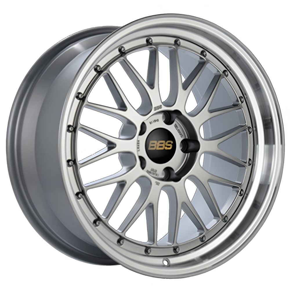 BBS Forged Line LM Wheel (18x8.5 5-100 +45) in Diamond Silver & Diamond-Cut [LM264DSPK]