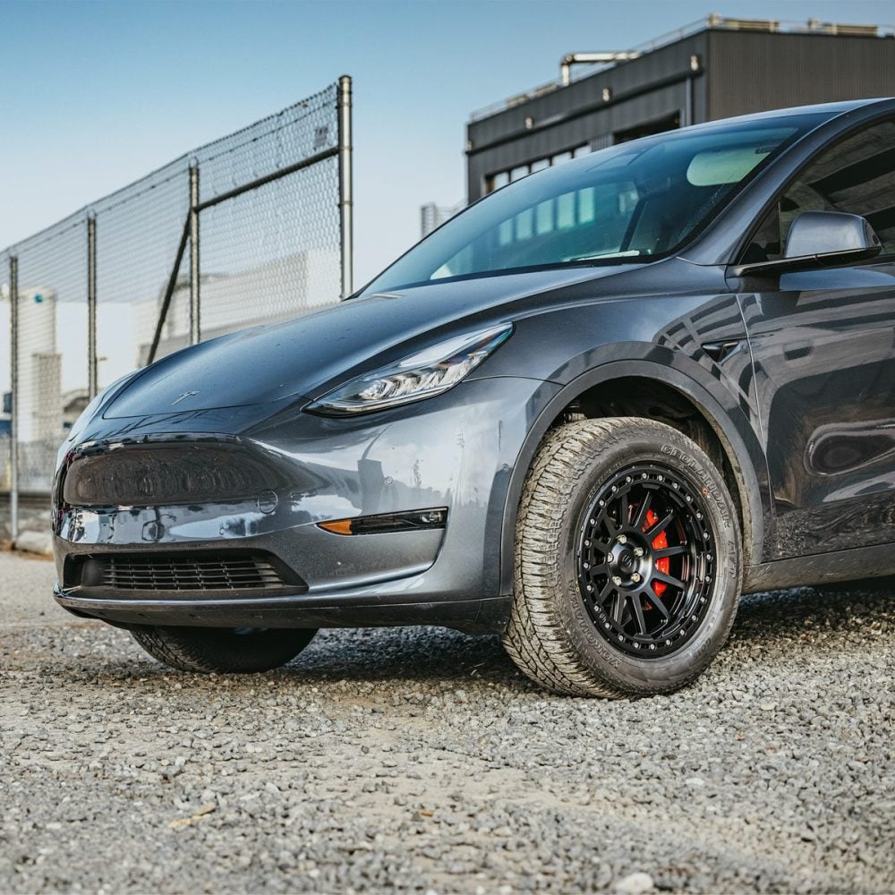 Tesla Model Y - UP-03 Beadlock Off-Road Spec Forged Wheels (Set of