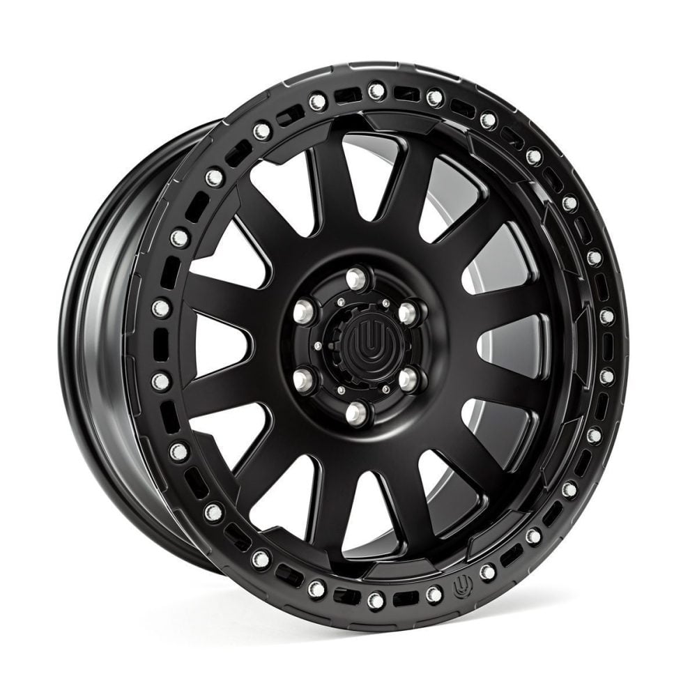 Unplugged-Performance-Tesla-Cybertruck-20-inch-UP-03-Beadlock-satin-black-image-2