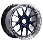 BBS Forged Line LM-R Wheel (20x11 5-120 +40) in Navy Blue with Diamond-Cut Lip [LM317NB-BKBD]