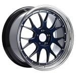 BBS Forged Line LM-R Wheel (20x9.5 5-120 +23) in Navy Blue with Diamond-Cut Lip [LM317NB-BKBD]