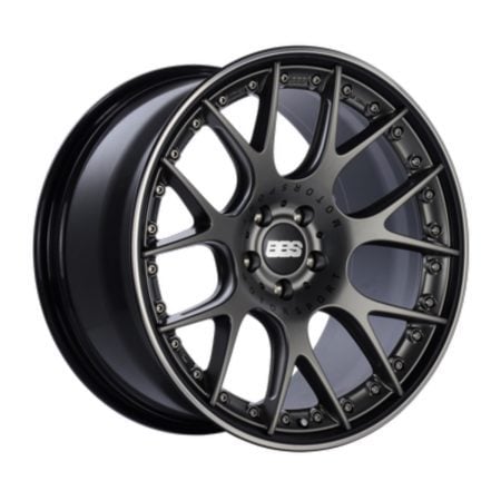 BBS Performance Line CH-RII Wheel (22×10.5 5-112 +15) in Satin Platinum w/ Black Lip [CH7205PBPO]