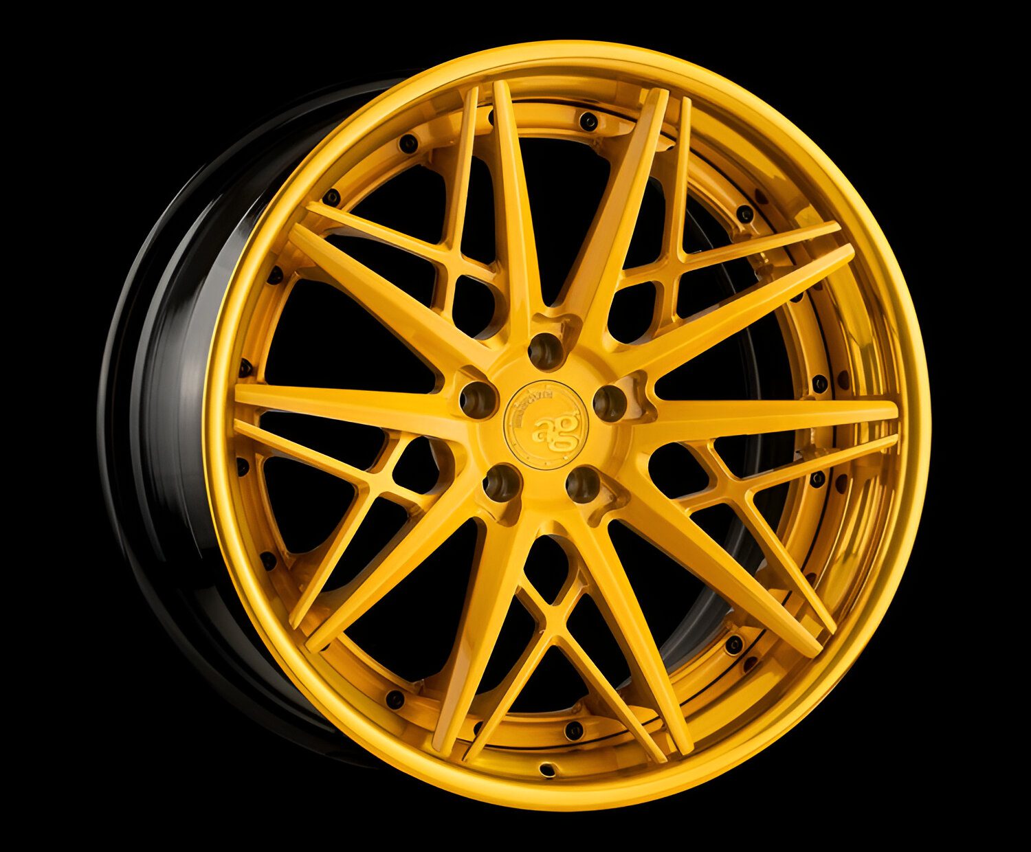 Avant Garde Custom Forged Series F538 Three-Piece Wheel