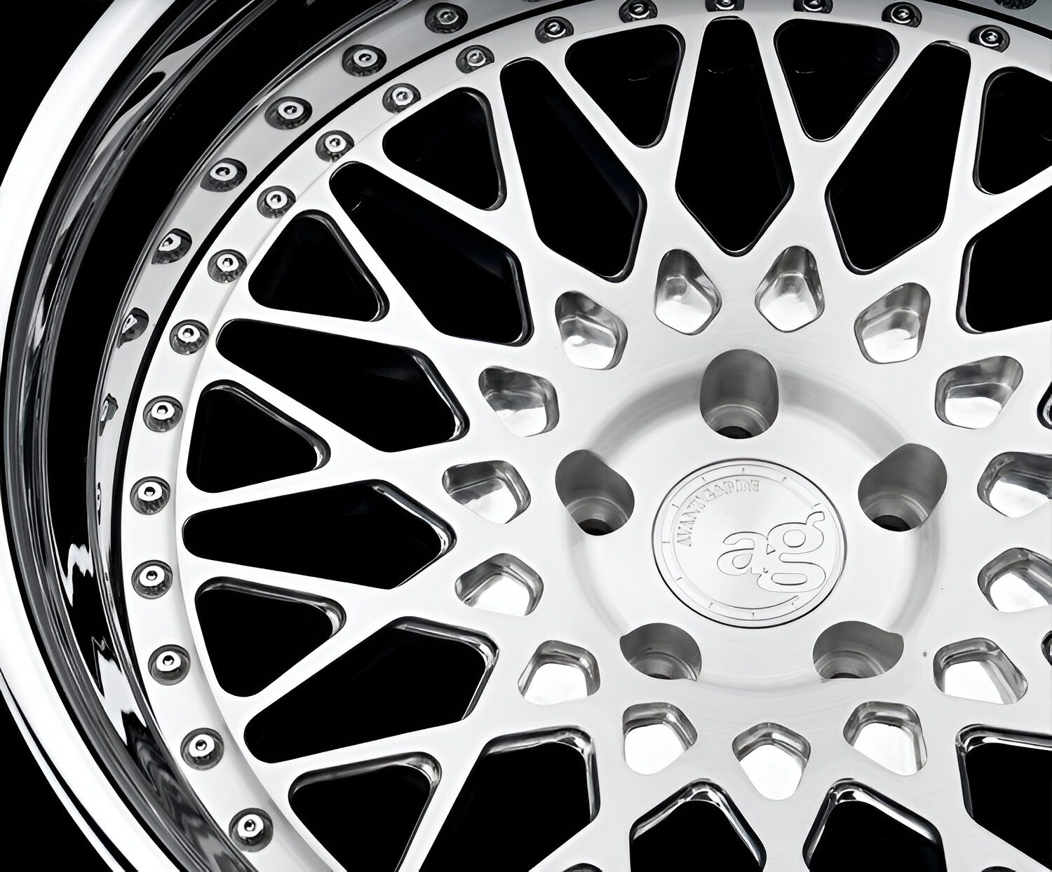 Avant Garde Custom Forged Series F541 Three-Piece Wheel