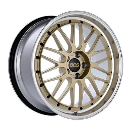 BBS Forged Line LM Wheel (20×9 5-120 +15) in Diamond Gold [LM225GPK]
