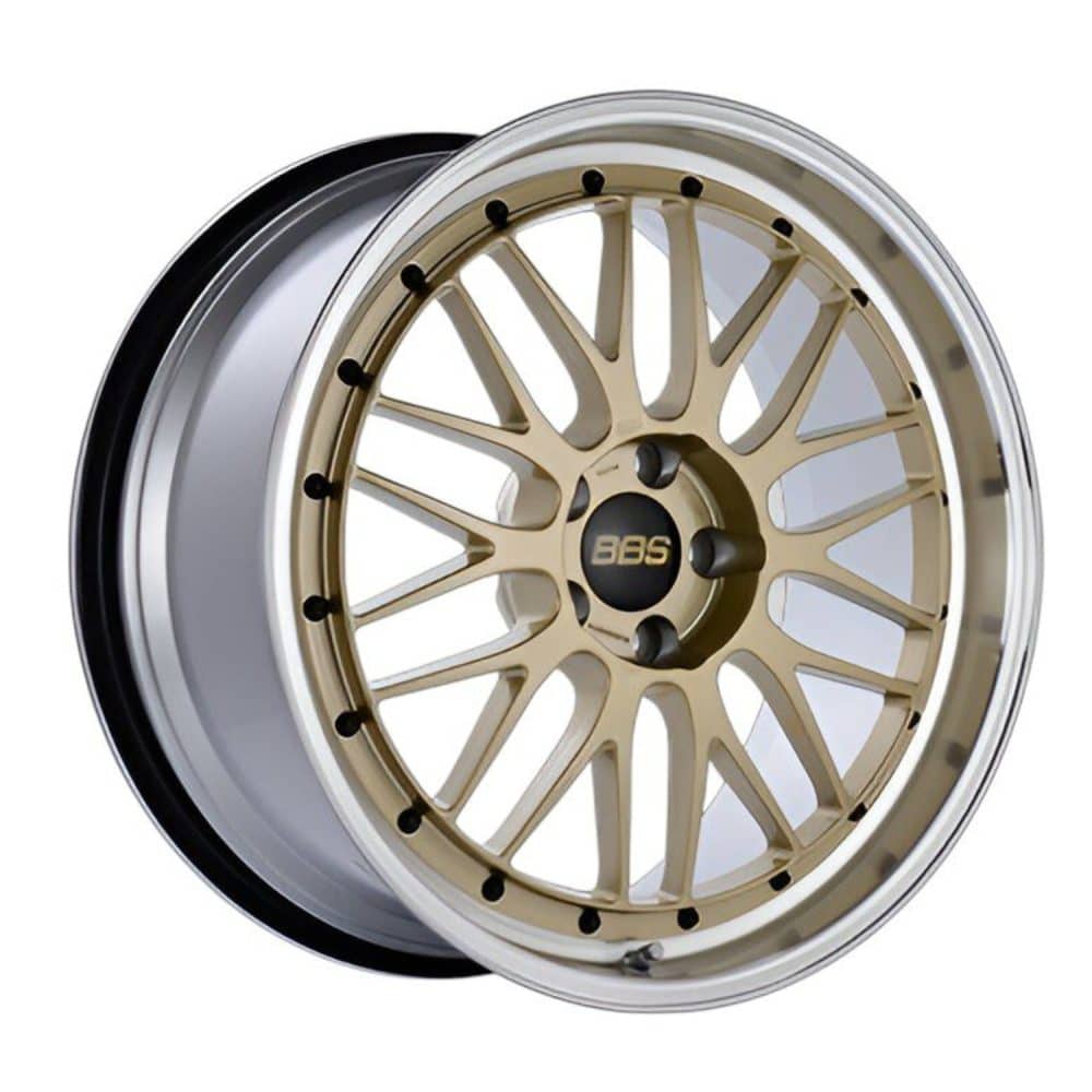 BBS Forged Line LM Wheel (19x8.5 5-112 +25) in Diamond Gold [LM453GPK]