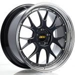 BBS Forged Line LM-R Wheel (20x9.5 5-120 +23) in Black Blue w/ Diamond-Cut Lip [LM317BB-BKBD]