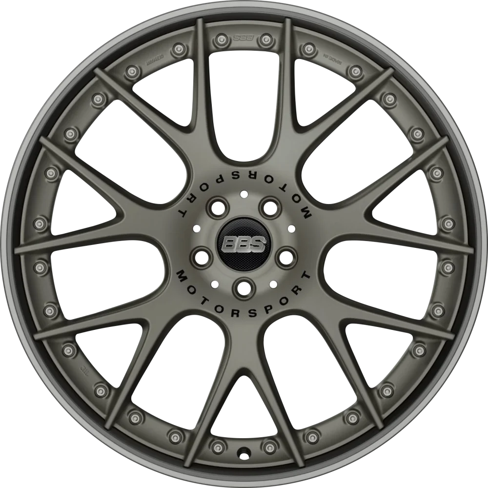 BBS Performance Line CH-RII Wheel (21x9 5-112 +24) in Platinum Center (for Porsche Macan) [CCH608PBPO-MTSP]