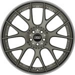 BBS CH-RII Platinum Center / Black Lip SS Rim Protector Wheel (21x10.5 5x112 +17)