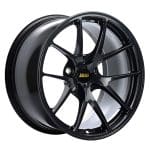 BBS Forged Line RI-A Wheel (18x10.5 5-120 +22 in Metallic Black Subtle Blue Flake [RIA046BB]