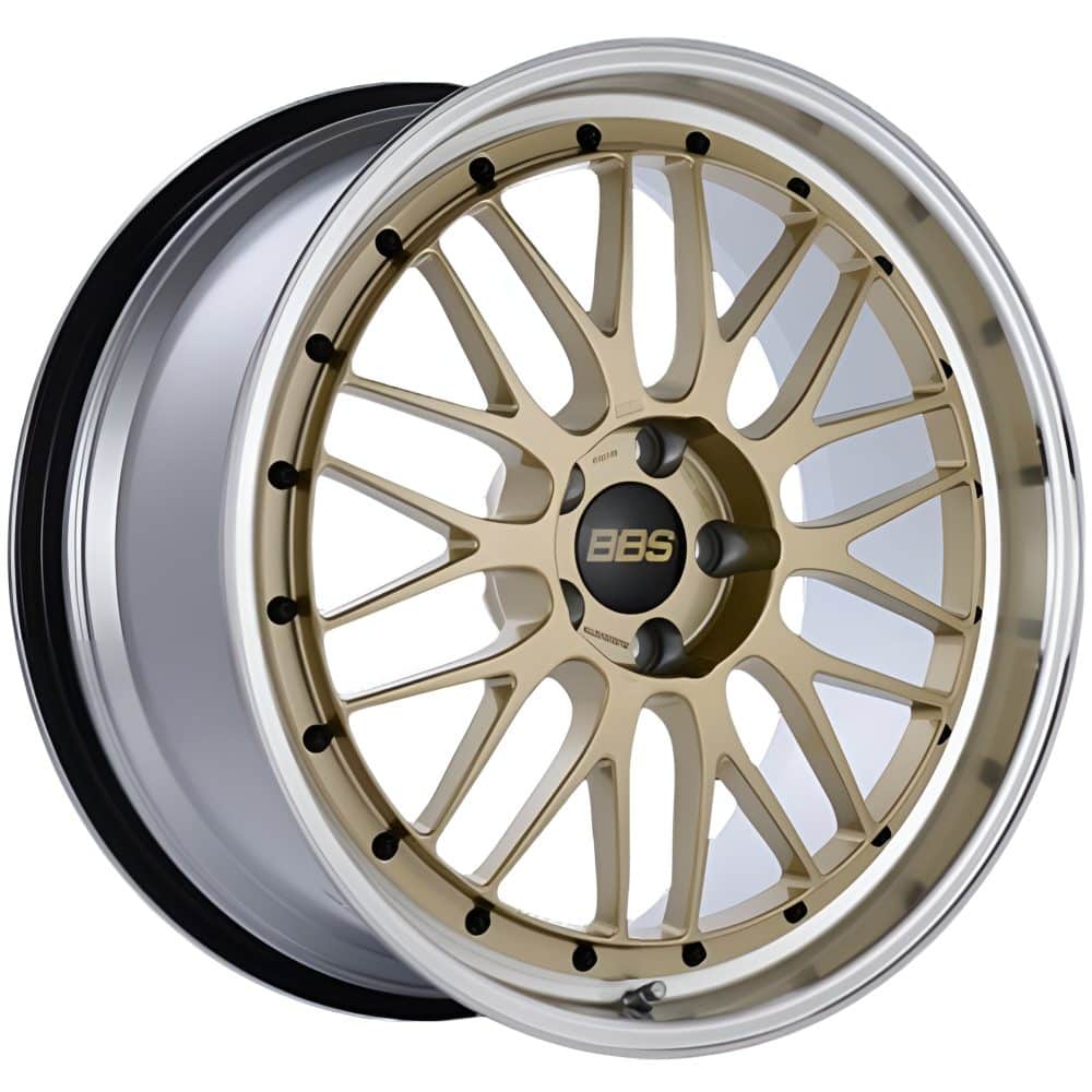 BBS Forged Line LM Wheel (18x.5 5-114.3 +38) in Gold [LM115GL-GL]