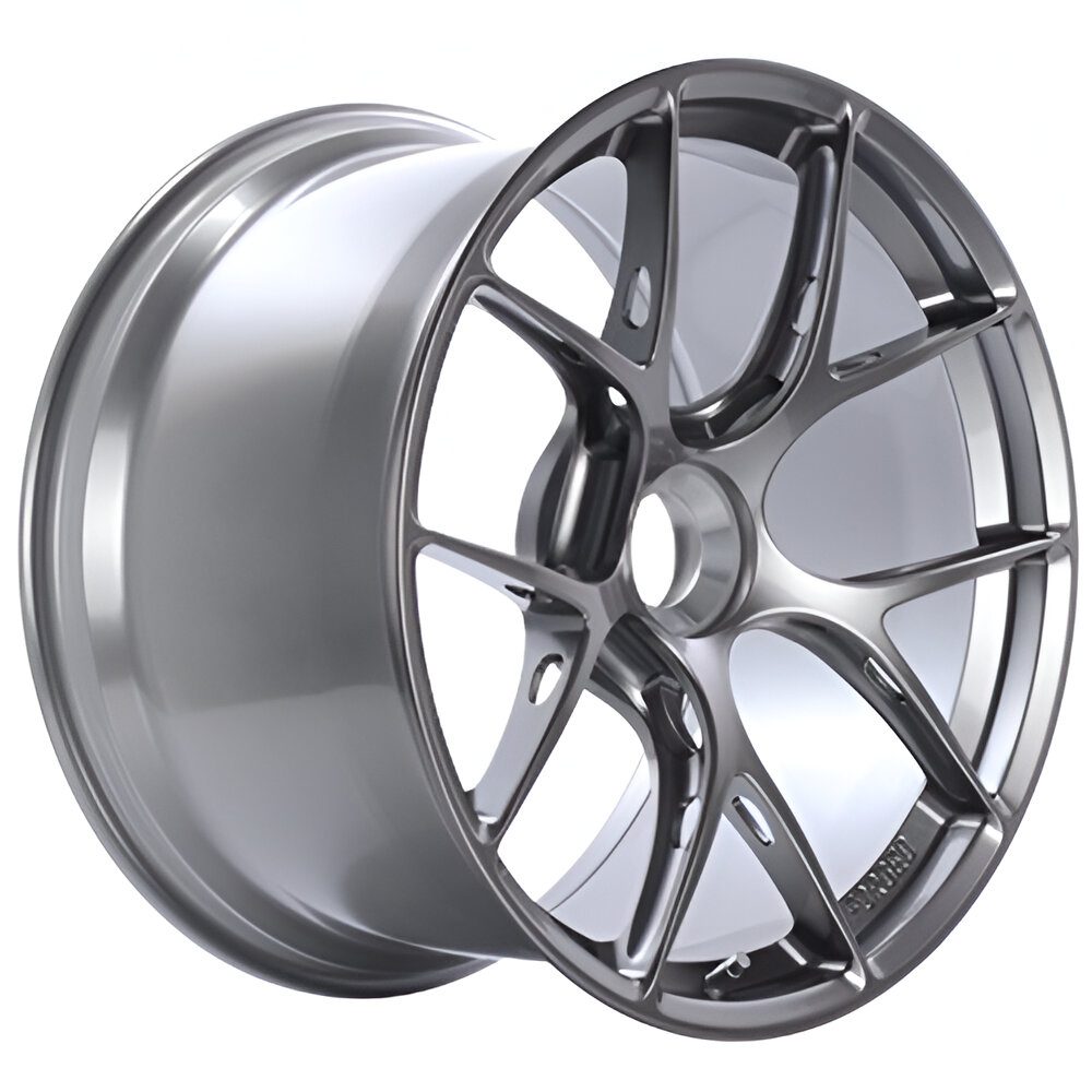 BBS Forged Line FI-R Centerlock Wheel (20x11.5 1-130 +54) in Diamond Silver (for Porsche) [FI149DS]