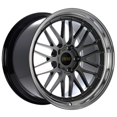 BBS Forged Line LM Wheel (20×9 5-130 +42) in Diamond Black & Diamond-Cut Lip (for Porsche) [LM471DB]