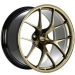 BBS Forged Line RI-D Wheel (20x9.5 5-112 +10) in Diamond Gold [RI100DG]
