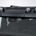 BRABUS Carbon Front Roof Wind Deflector with LED Lights for W463A Mercedes-AMG G63 [464-820-CARBON-G/464-820-CARBON-M] with Lights Off