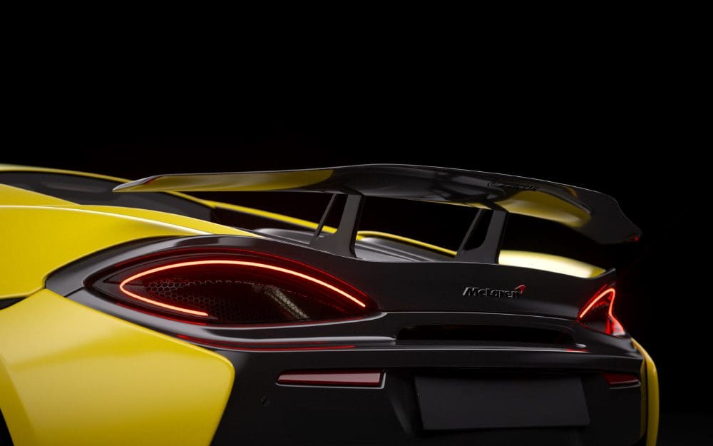 ZACOE Carbon Fiber Rear Wing for McLaren 570S [MC-570S-RW]