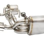 Fi EXHAUST F1 Version Valvetronic Exhaust System for 997.1 Porsche 911 Carrera / S - Side View