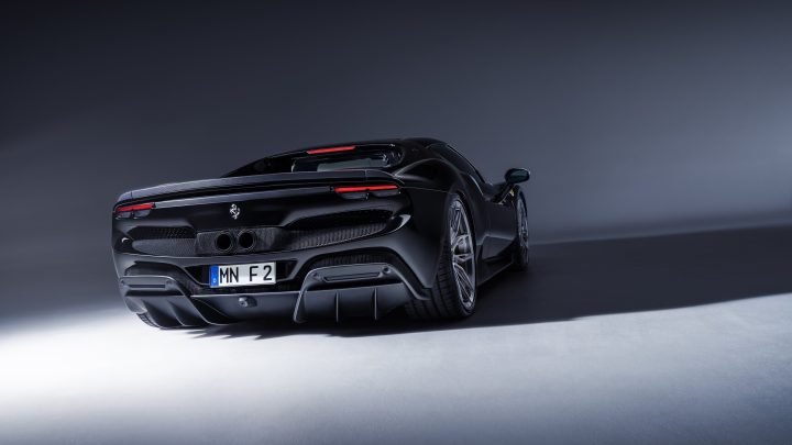 Novitec Ferrari 296 GTB In Nero & Rosso Scuderia - Carbon Fiber Body Kit And Forged Wheels