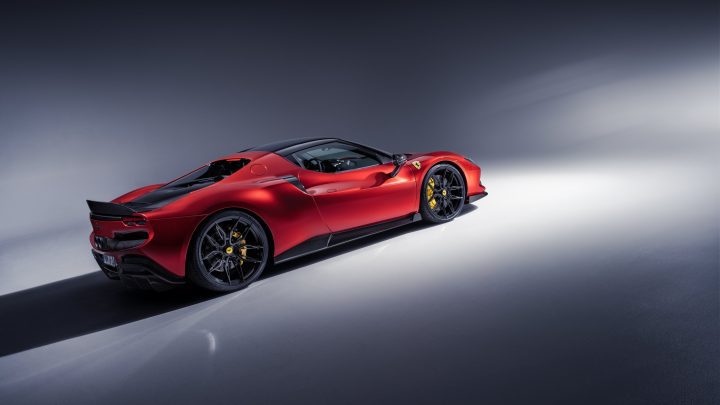 Novitec Ferrari 296 GTB In Nero & Rosso Scuderia - Carbon Fiber Body Kit And Forged Wheels