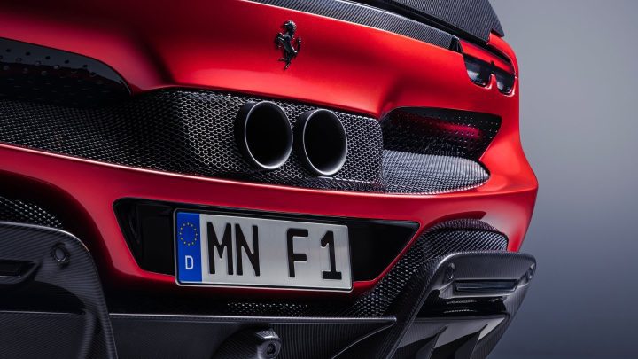 Novitec Ferrari 296 GTB In Nero & Rosso Scuderia - Carbon Fiber Body Kit And Forged Wheels